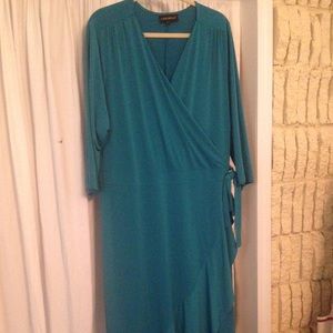 Lane Bryant faux wrap dress size 26/28